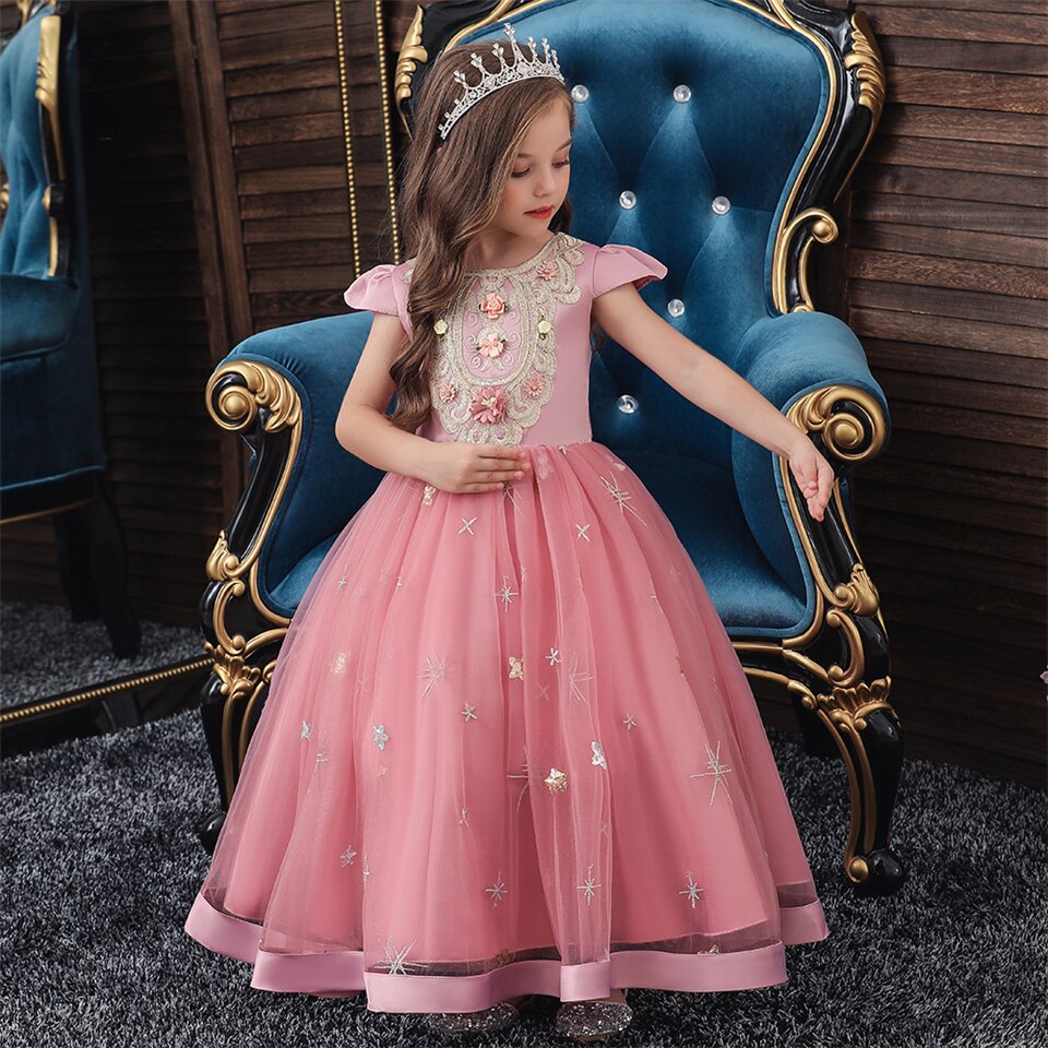 Chaussures Princesse Roses pour filles de 4 à 6 ans
