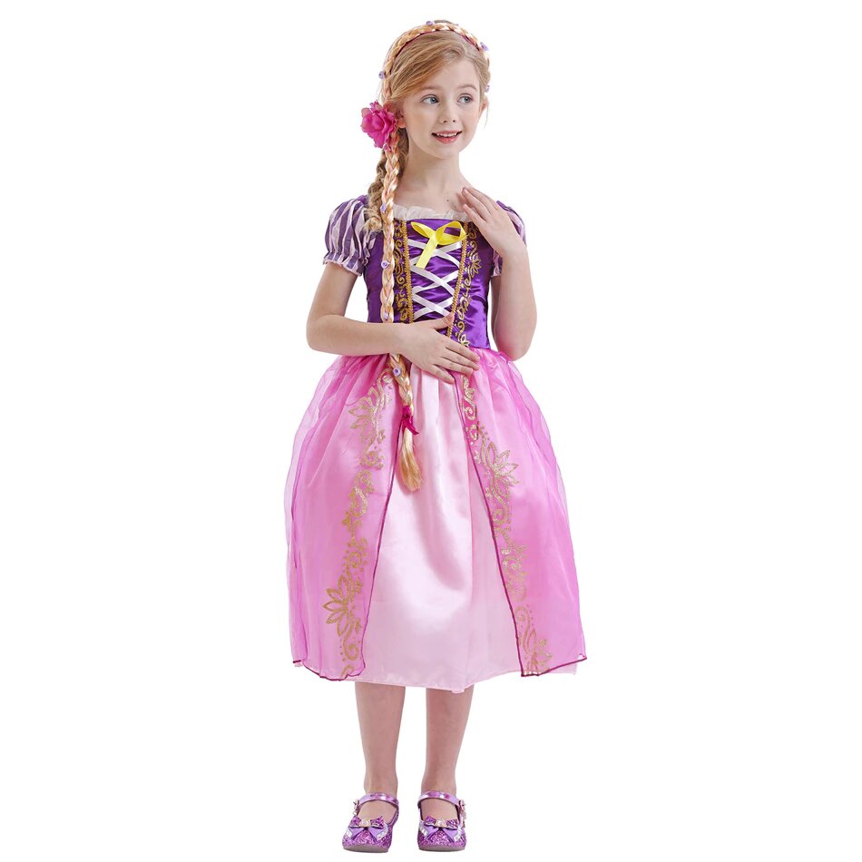 Princesse Raiponce, robe Raiponce, cosplay Disney, robe princesse -   Canada