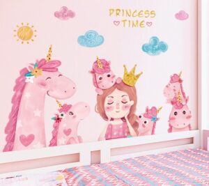 Stickers Princesse et Licornes