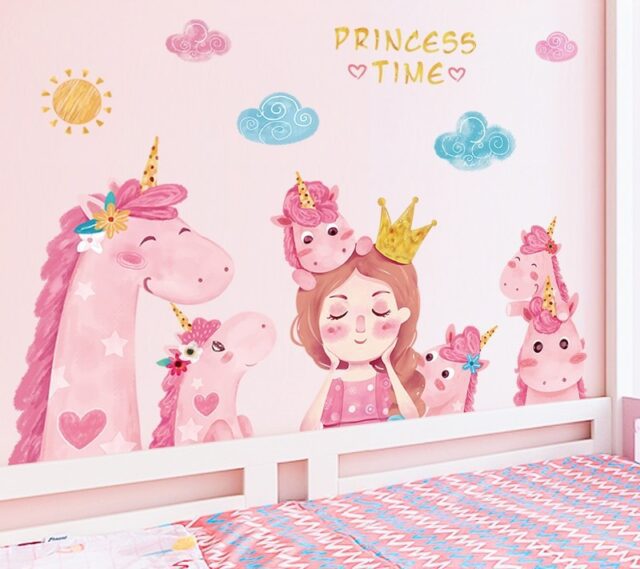 Stickers Princesse et Licornes