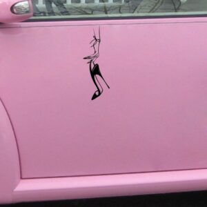 Stickers Voiture Fille