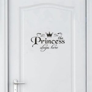 Sticker de Porte Princesse