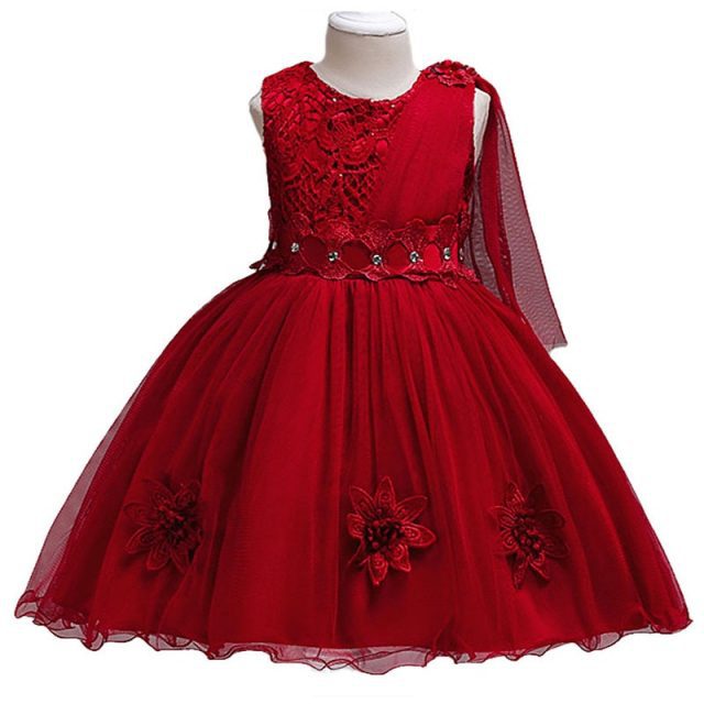 Robe Princesse Antique Rouge