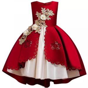 Robe Princesse de Cérémonie Rouge