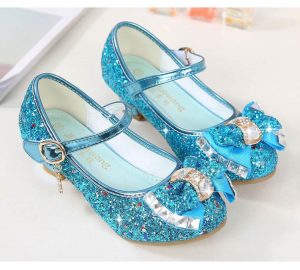 Chaussures Princesse Bleu Ciel