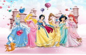 Papier Peint Princesses Disney