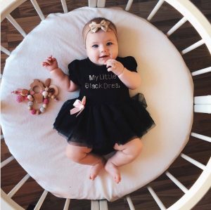 Robe Princesse Noire pour Bébé